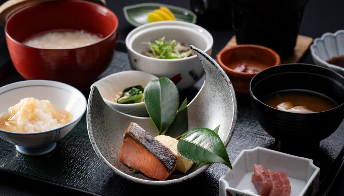 京料理「たん熊 北店」Directed by M.Kurisuの朝食の画像