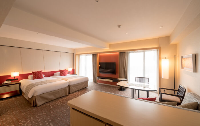 ラグジュアリーハリウッドツインの画像