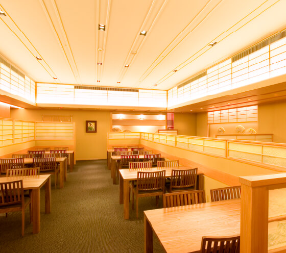 レストランの内装